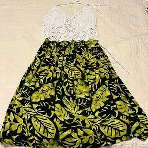 Green dress